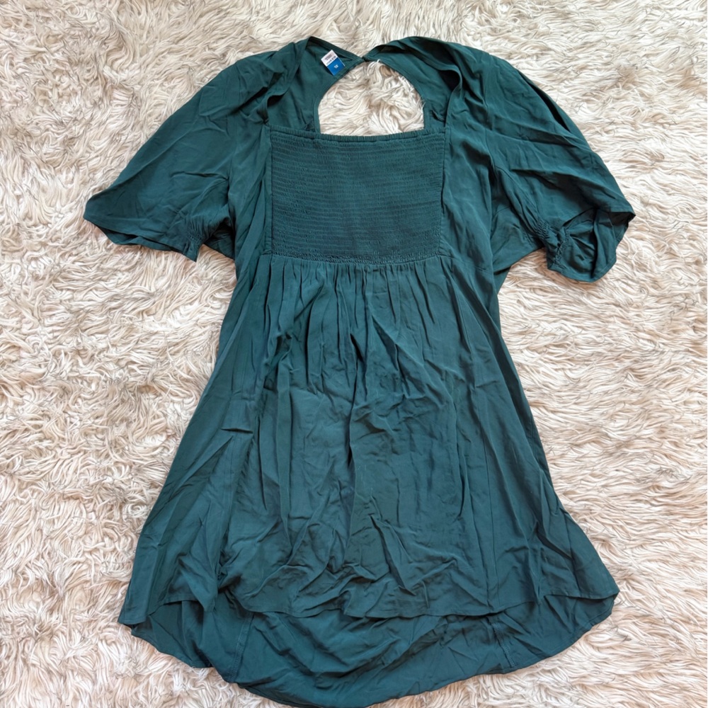 Old Navy Teal Square-Neck Top